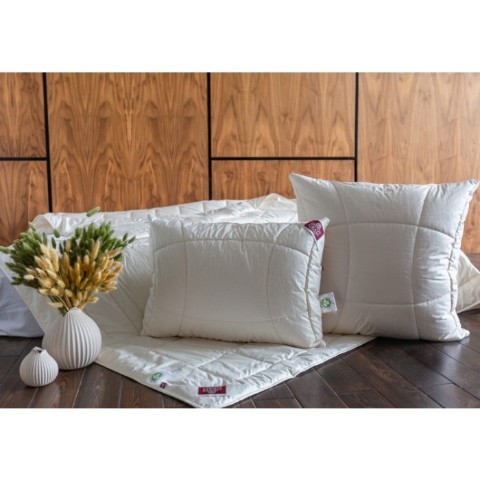 Подушка Organic Cotton Grass 50 х 70 регулируемая