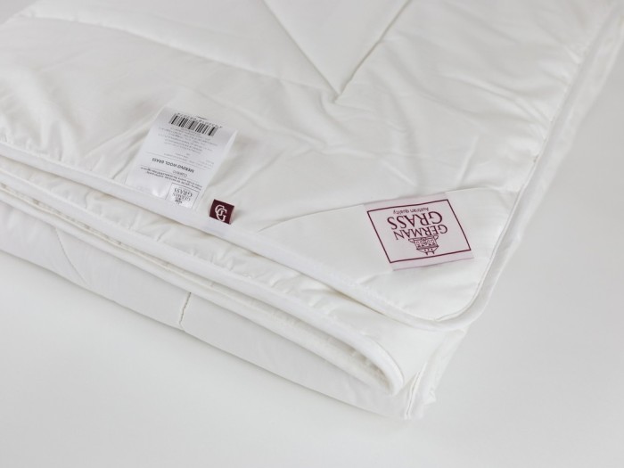 Одеяло хлопковое Merino Wool Grass (150 x 200) всесезонное