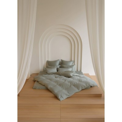 Постельное белье OLIVE BRILLIANT GRASS Полуторный 70 х 70 см (2 шт) простынь 160х200