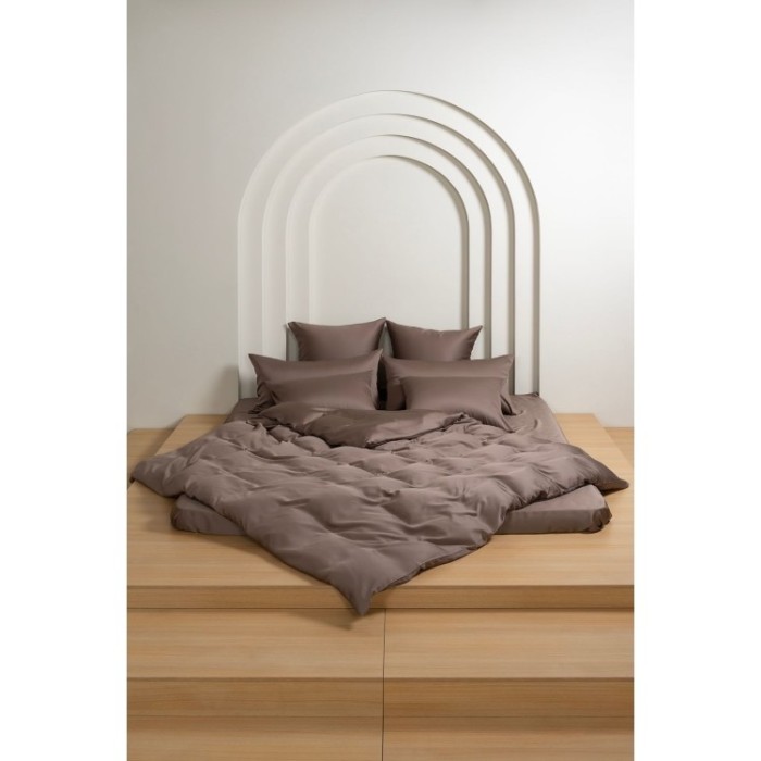 Постельное белье Havana Brown Brilliant Grass Евро 50 х 70 см (2 шт) простынь на резинке