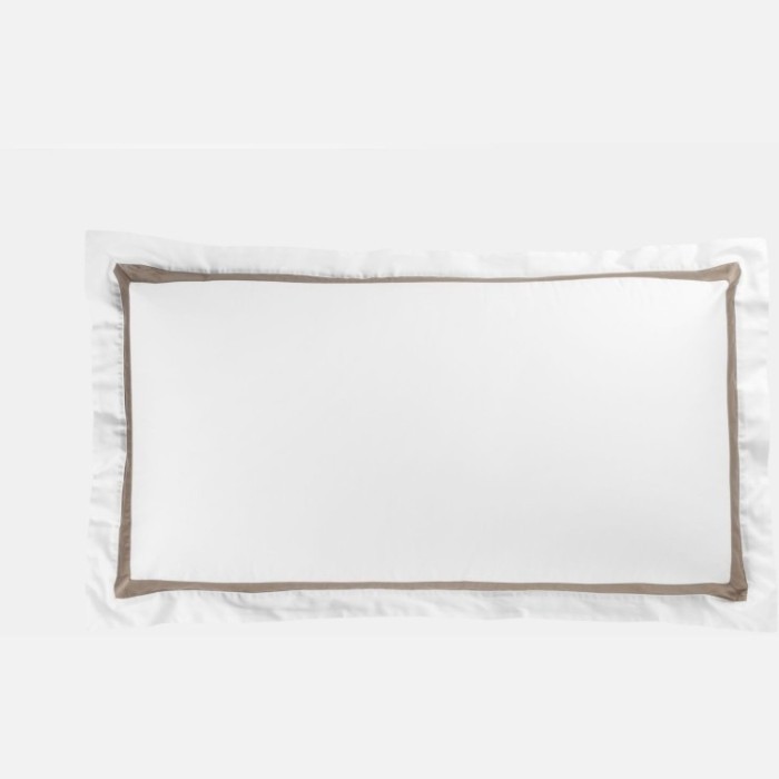 Наволочки с широкой отделкой Alpine Caramel Beige Allure Grass 50х90 (2шт)