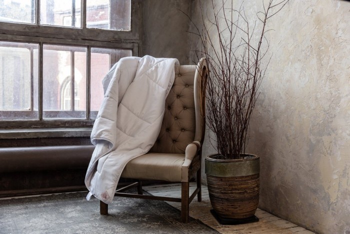 Одеяло стеганое Linenwash grass "Освежающий сон" лёгкое 160х220