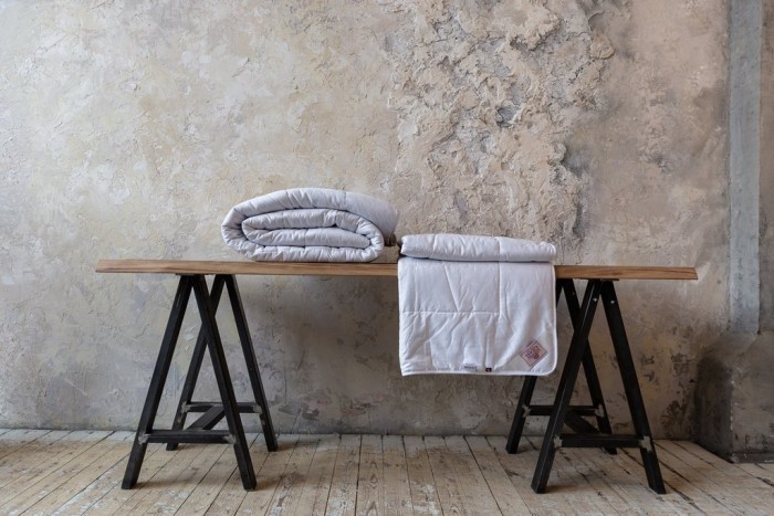 Одеяло стеганое Linenwash grass "Освежающий сон" лёгкое 160х220