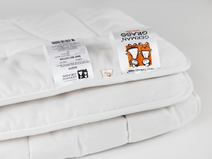 Одеяло BABY BIO COTTON лёгкое 100х150