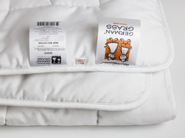 Одеяло BABY BIO COTTON лёгкое 100х150