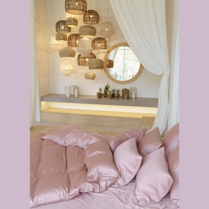 Простыня на резинке ROSE BRILLIANT GRASS 160х200