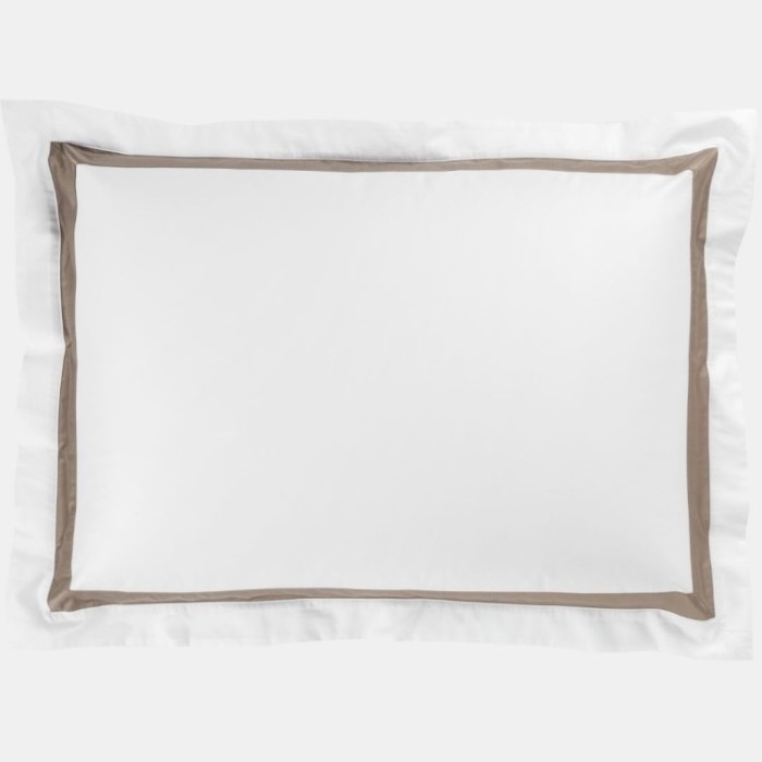 Наволочки с широкой отделкой Alpine Caramel Beige Allure Grass 50х70 (2шт)