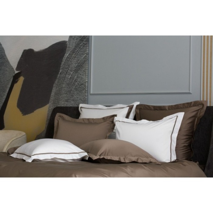 Наволочки с широкой отделкой Alpine Brownie Allure Grass 70х70 (2шт)