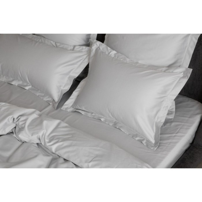 Простыня на резинке Ash grey Allure Grass 160х200x40