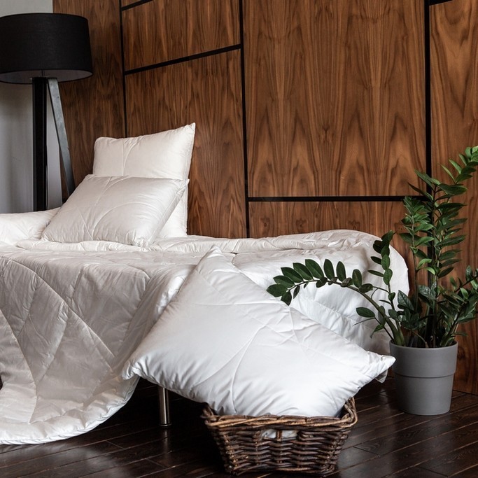 Одеяло CAMEL WOOL GRASS теплое 200х220