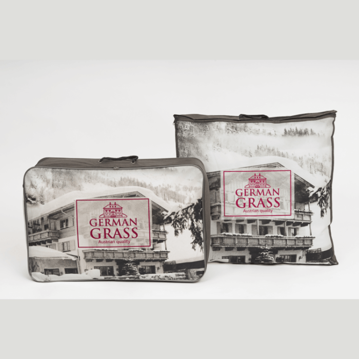 Подушка ORGANIC СOTTON GRASS регулируемая 68х68