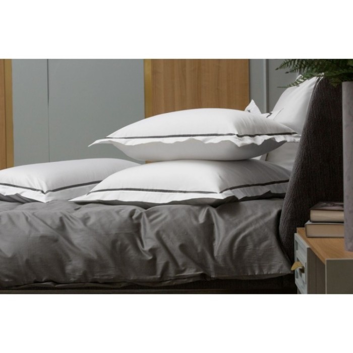 Наволочки с узкой отделкой Alpine Graphite Allure Grass 70х70 (2шт)