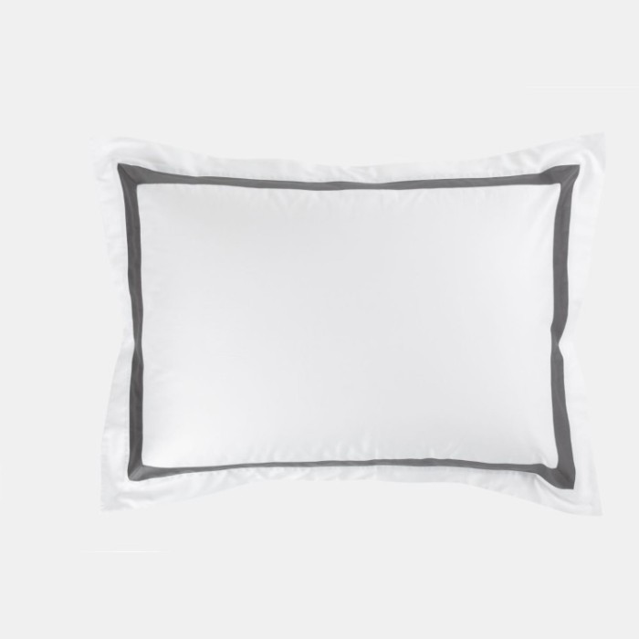 Наволочки с широкой отделкой Alpine Graphite Allure Grass 50х70 (2шт)