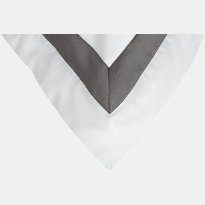 Наволочки с широкой отделкой Alpine Graphite Allure Grass 50х70 (2шт)