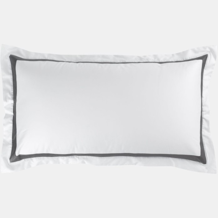 Наволочки с широкой отделкой Alpine Graphite Allure Grass 50х90 (2шт)