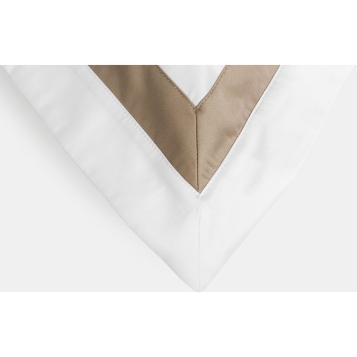 Наволочки с широкой отделкой Alpine Caramel Beige Allure Grass 70х70 (2шт)