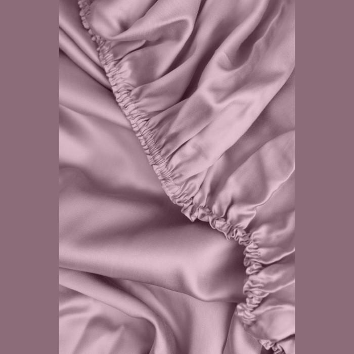 Простыня на резинке LILAC BRILLIANT GRASS 160х200