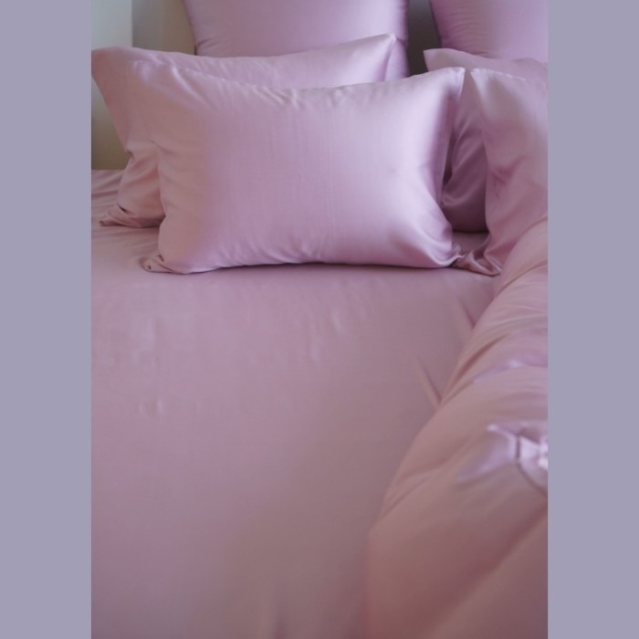 Простыня на резинке LILAC BRILLIANT GRASS 160х200