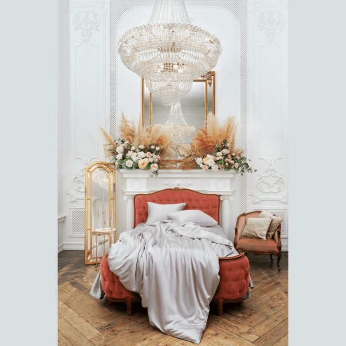 Постельное белье SILVERY GREY GRASS Евро