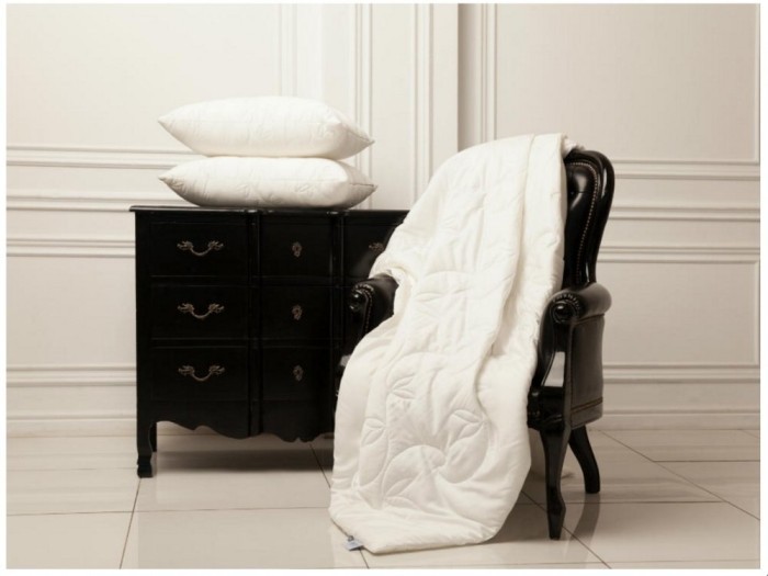 Одеяло стеганное с кантом German Grass SILK FAMILIE BIO всесезонное 200х200