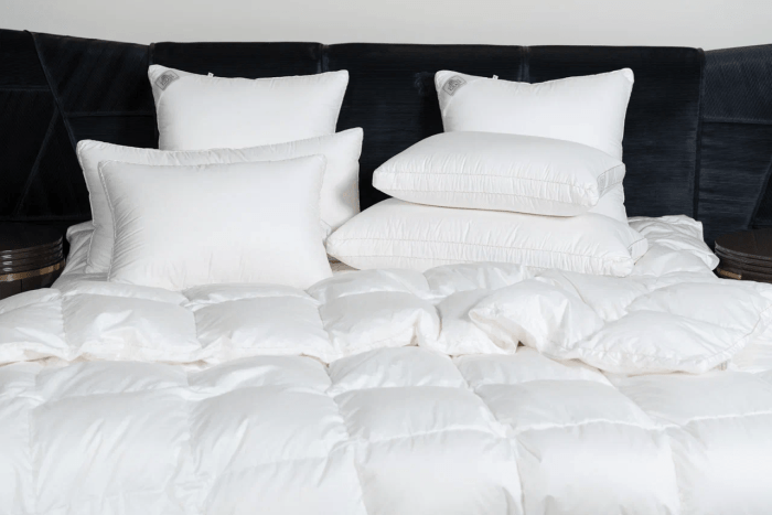 Подушка KING DOWN GRASS средняя с бортиком 50х90