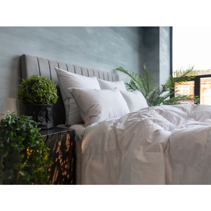 Подушка German Grass Gray Familie Down мягкая 50 х 68