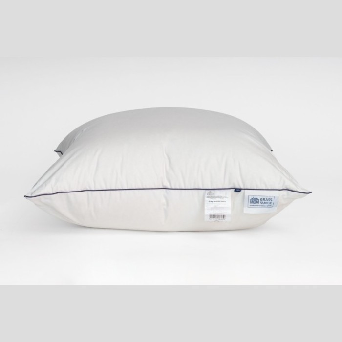 Подушка German Grass Gray Familie Down средняя 68 х 68