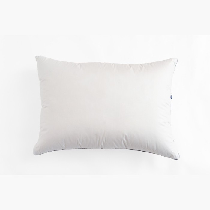 Подушка German Grass Gray Familie Down упругая трехкамерная с внутренним ядром 50 х 68