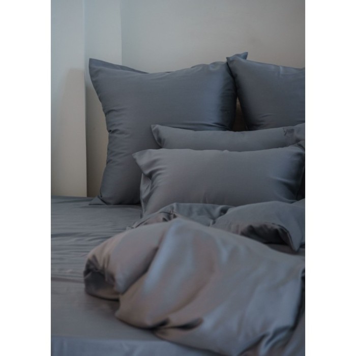 Простыня на резинке GREY BRILLIANT GRASS 160х200