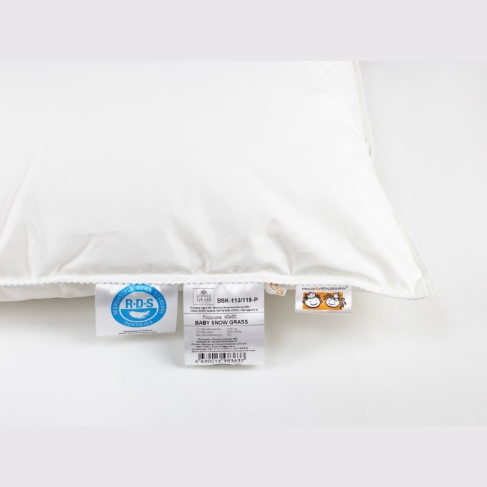 Подушка низкая Baby Snow Grass низкая 40 х 60