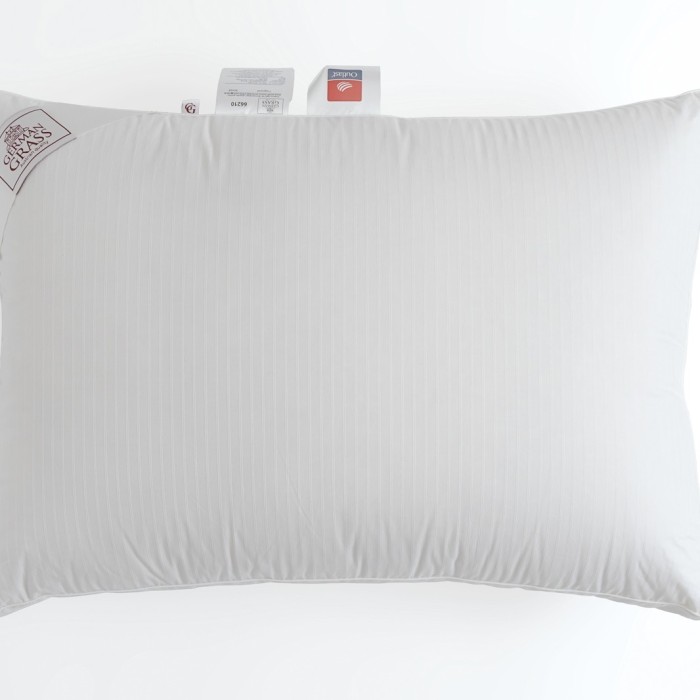 Подушка трехкамерная 3D Thermo Down Grass с эффектом терморегуляции средняя с бортиком 50х68