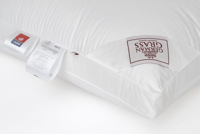 Подушка трехкамерная 3D Thermo Down Grass с эффектом терморегуляции средняя с бортиком 50х68