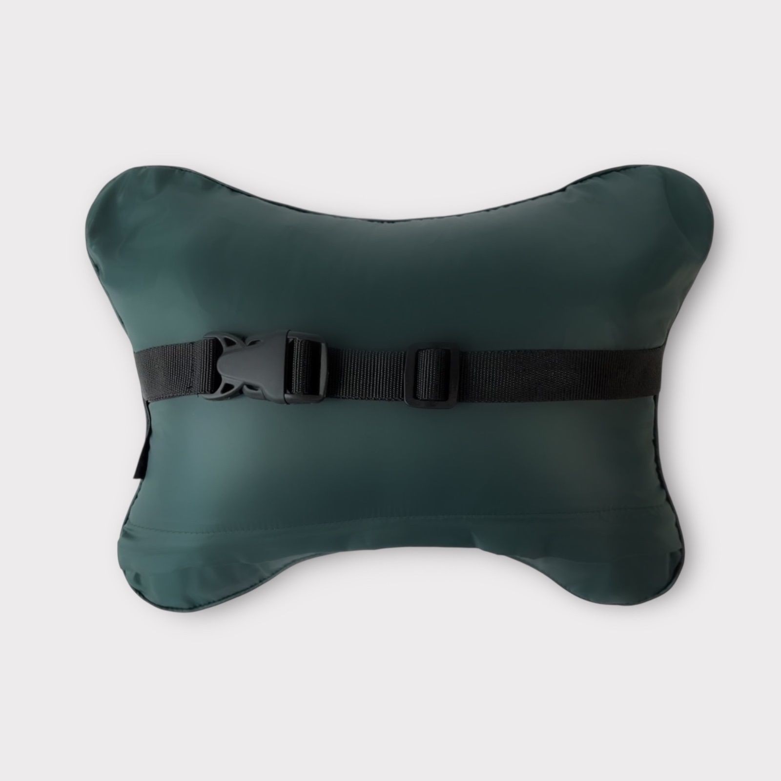 Дорожный плед-пончо пуховый Travel Cape Plaid Grass DARK GREEN 130х170