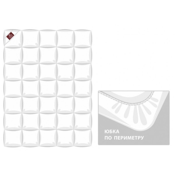 Наматрасник MATTRESS BABY DOWN GRASS кассетный 60х120х15