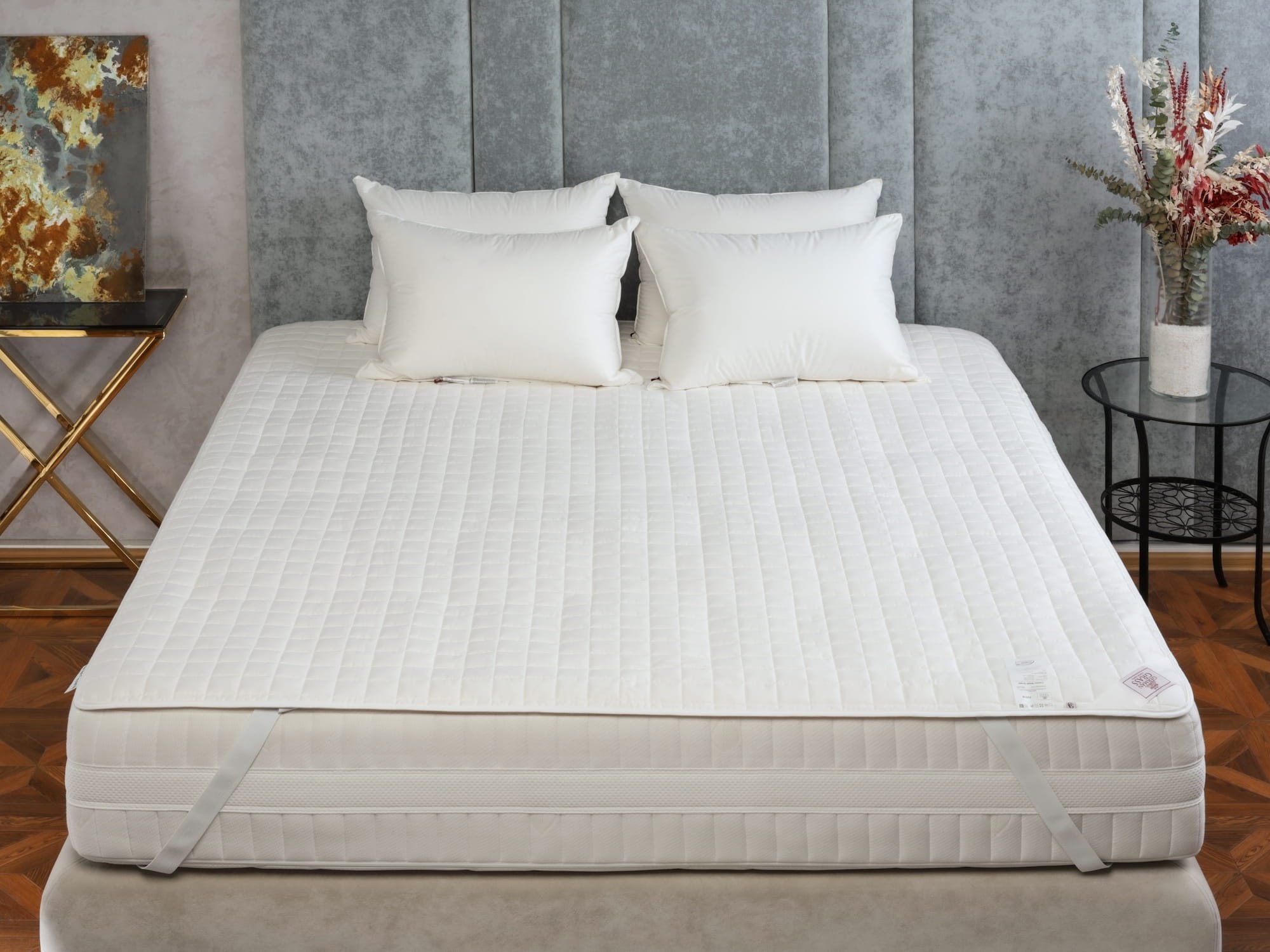 Наматрасник MATTRESS COTTON DRYSOFT непромокаемый 140х200