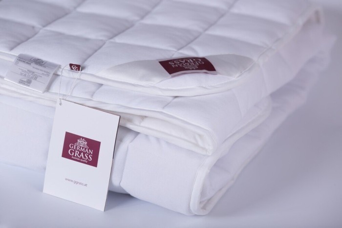 Наматрасник Mattress Cottonwash Grass легкий, с юбкой 140х200