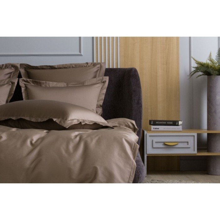 Простыня на резинке Brownie Allure Grass 140х200x40