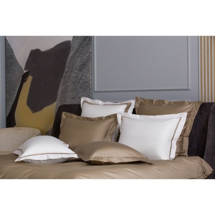 Наволочки с узкой отделкой Alpine Caramel Beige Allure Grass 50х70 (2шт)