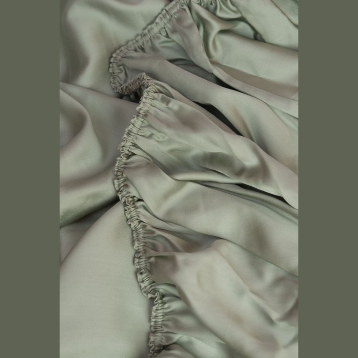 Простыня на резинке OLIVE BRILLIANT GRASS 160х200