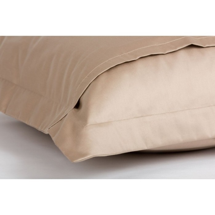 Постельное белье Caramel Beige Allure Grass Полуторный простыня на резинке